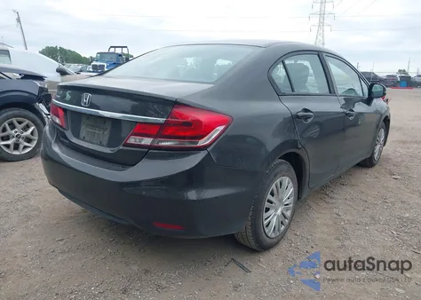2014 Honda Civic Lx из США, поврежденный, VIN 2HGFB2F52EH512589